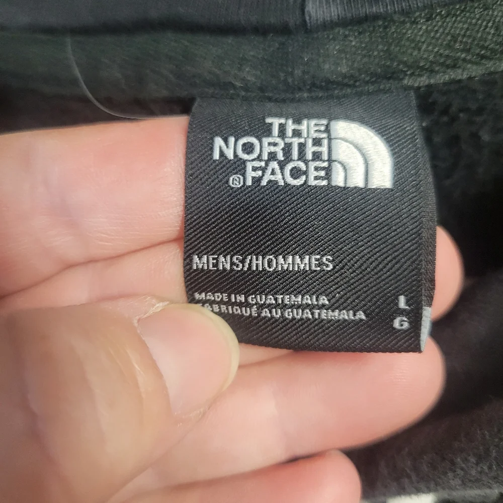 The North Face Black and White Sweatshirt Hoodie Mens‎ Size Large